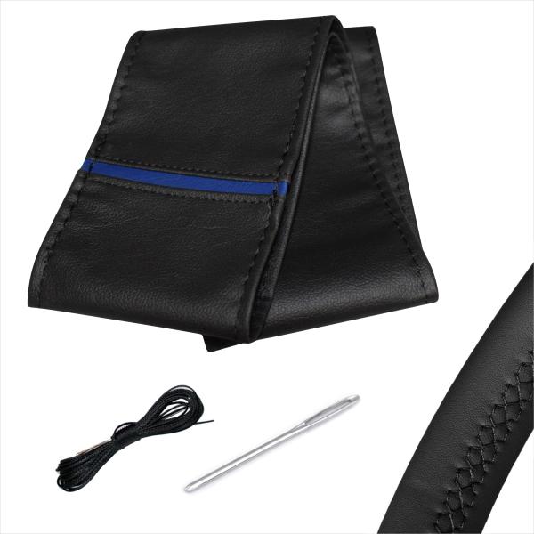 XLBG4 Xkeribom Leder Lenkradbezug zum Schnüren 37-38cm 12 Uhr Markierung mit Farbauswahl + STAFFELPREISE
